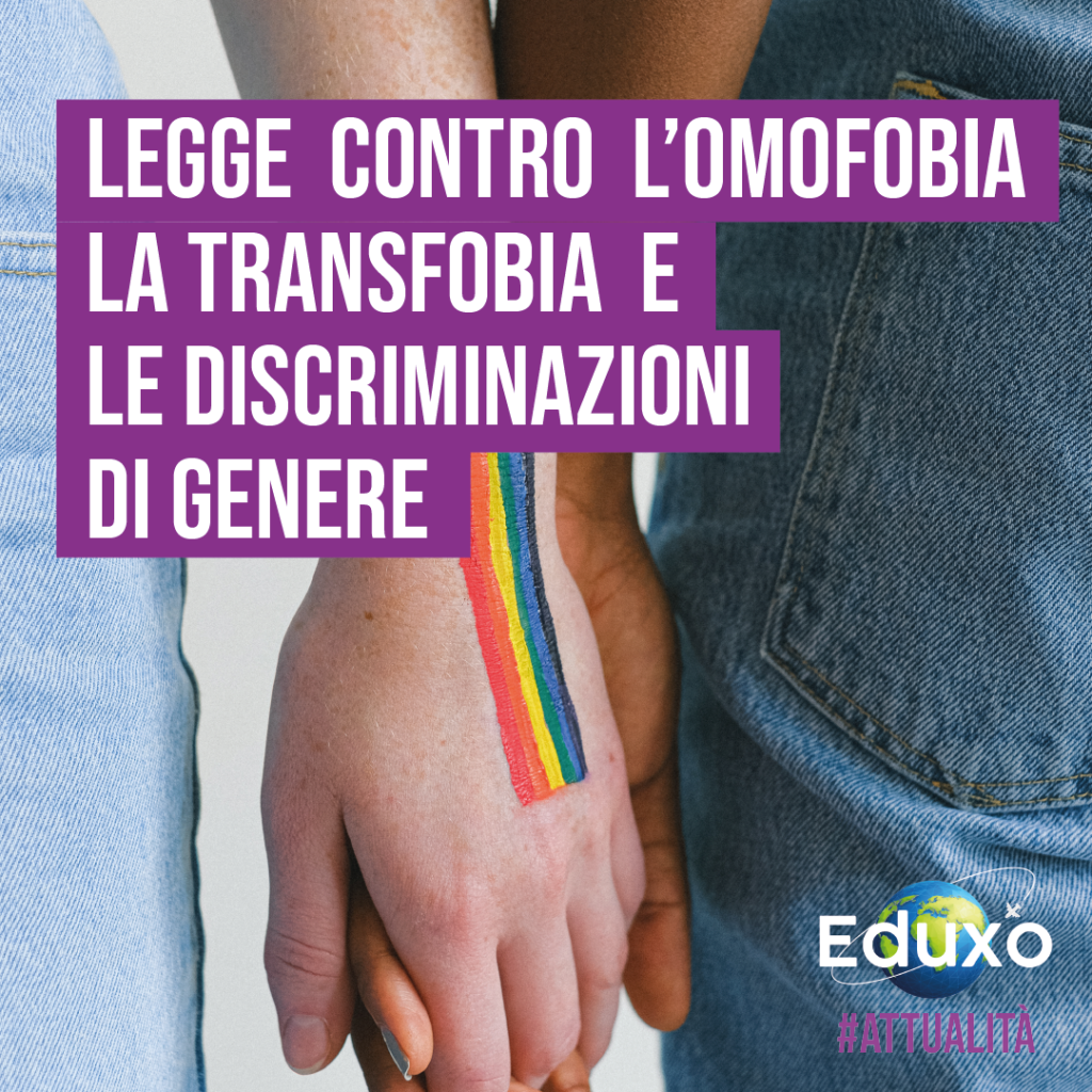 Legge Contro L’omofobia La Transfobia E Le Discriminazioni Di Genere Eduxo It