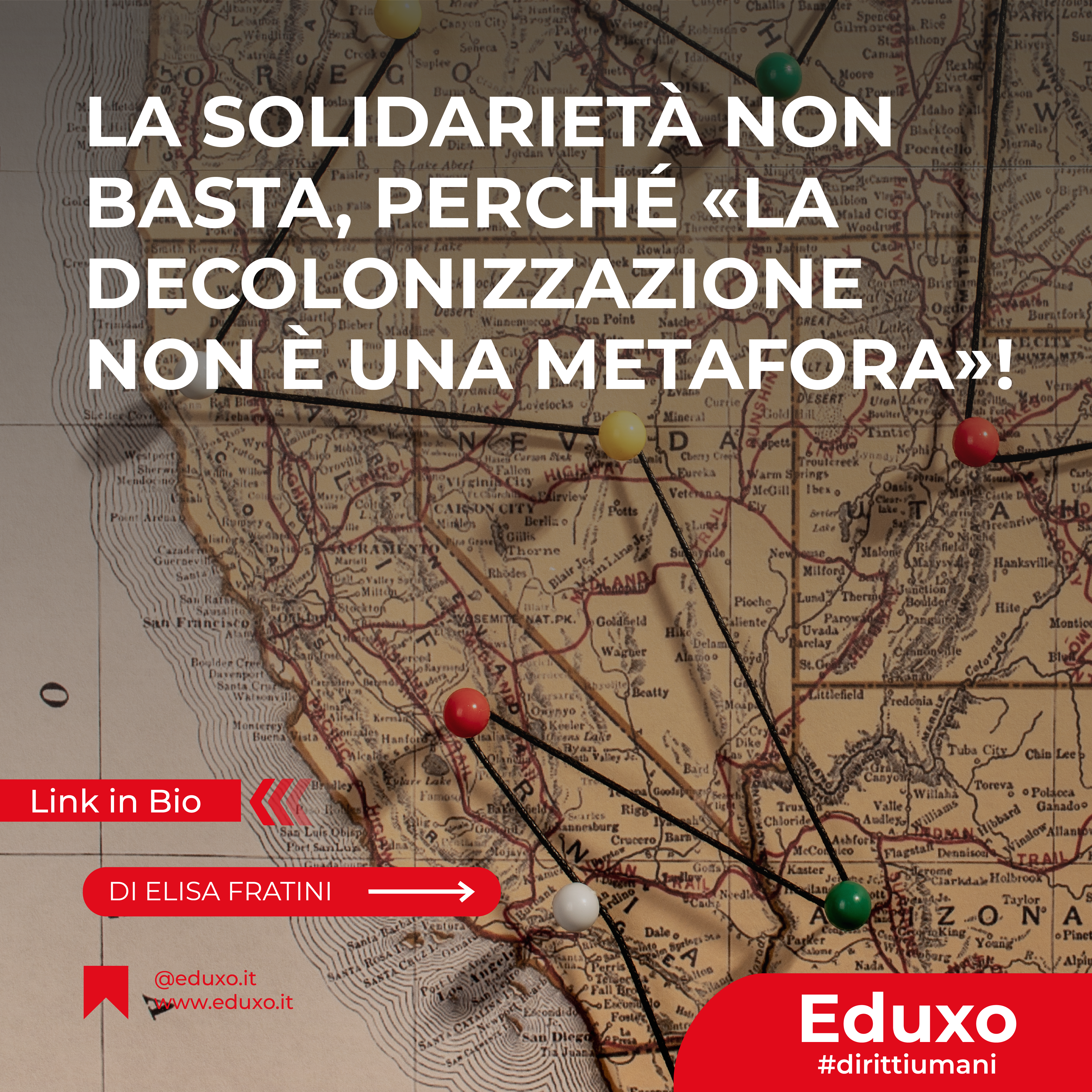 Al momento stai visualizzando La solidarietà non basta, perché «la decolonizzazione non è una metafora»!